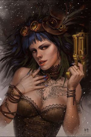 Sci-Fi / Steampunk | Steampunk Winter Girl by Yulia Misyul