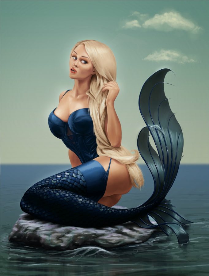 Trampy Mermaid by Tengu
