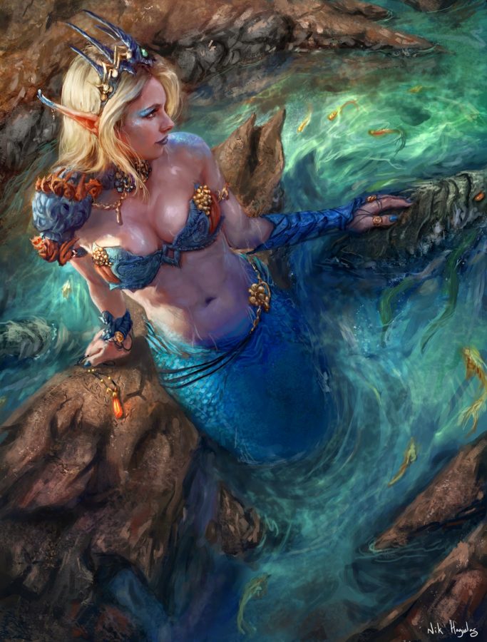 Mermaid by sk8rnik