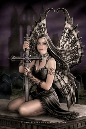 Faerie / Fairy | Gothic Fairies – Illustrations by Anne...