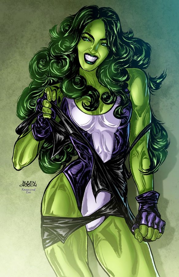 She Hulk Transformation by jarredc99