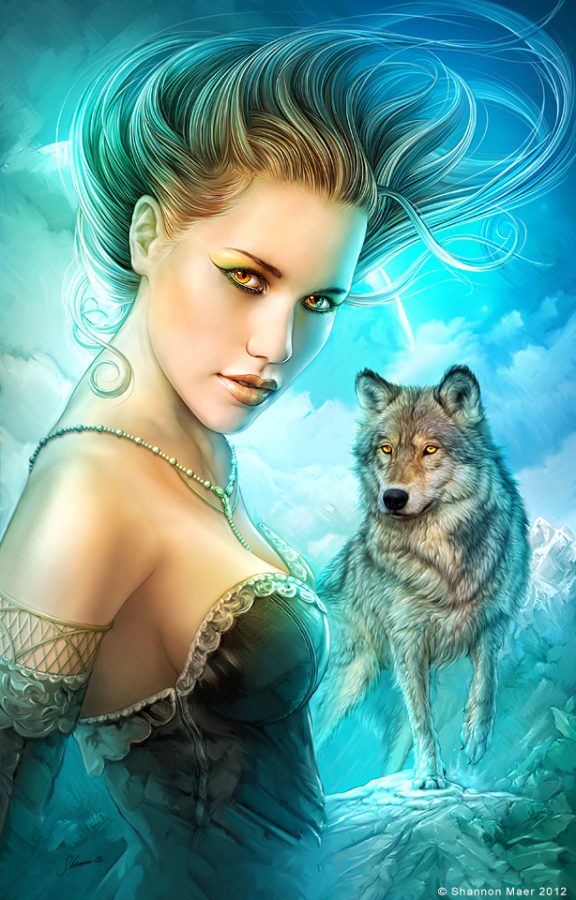 Lady Wolf By Shannon Maer