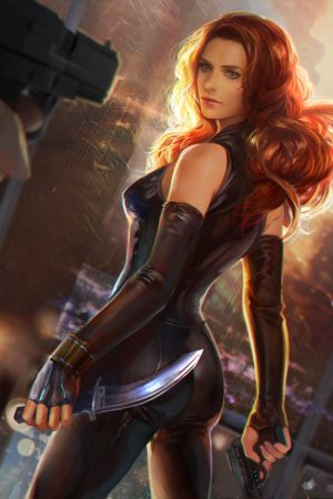 Black Widow by jiuge