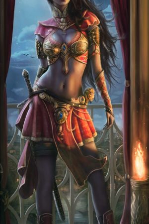 Melandra – A Dark Elf by Jorsch