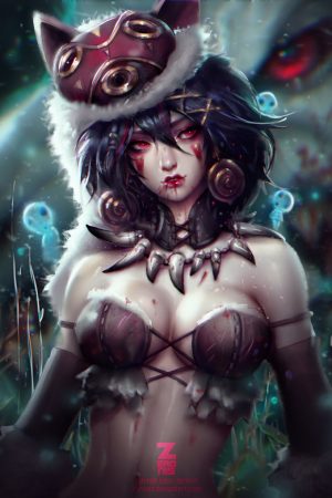 Princess Mononoke by ZeroNis