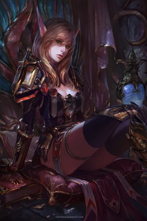 Fantasy Sexy Art | I Remember Your Eyes by Bo Chen