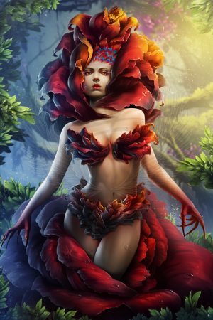 Fantasy Sexy Art | Plant Girl by Tira-Owl