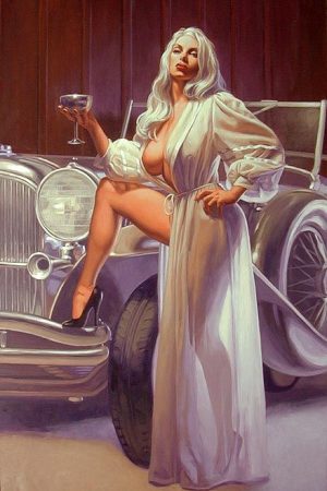 Pinup by Greg Hildebrandt