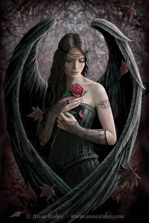 Angels / Demons | Artwork by Anne Stokes