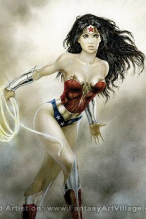 Illustration | Luis Royo - Wonder Woman