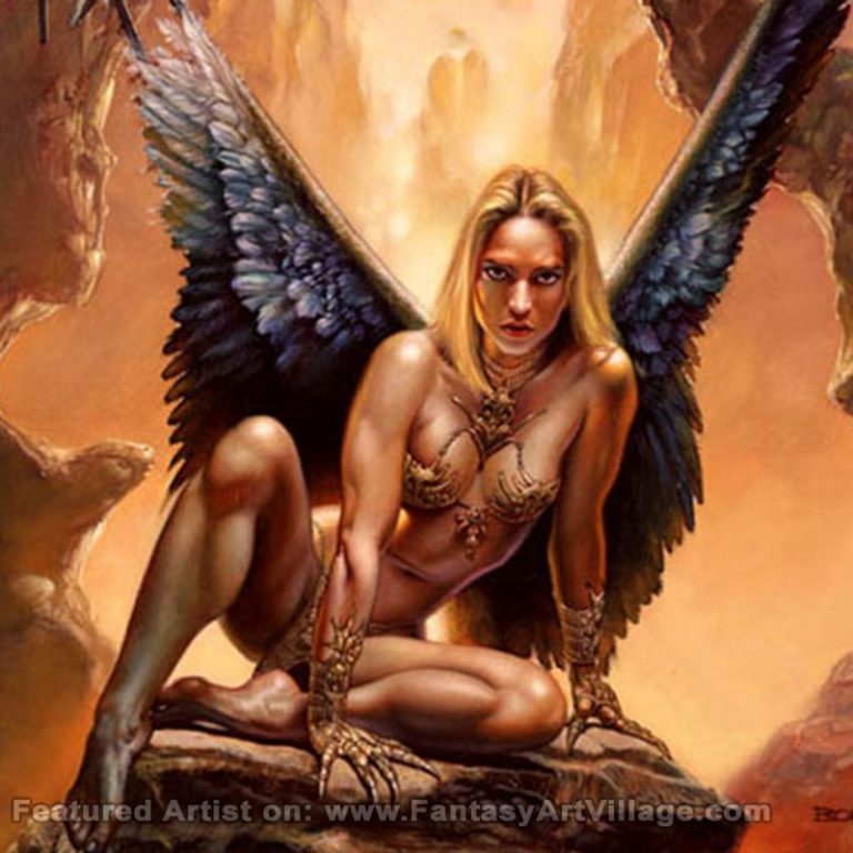 Broken Wing by Boris Vallejo