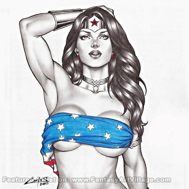 Carlos Braga (carlosbragaart80) – Wonder Woman