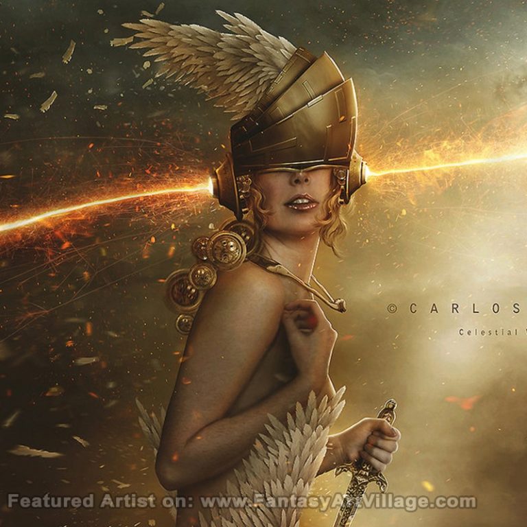 Carlos Quevedo – Celestial Warrior Leah