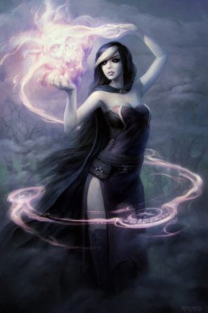 Witches / Wizards | The Princess of Darkness by Alex Raspad