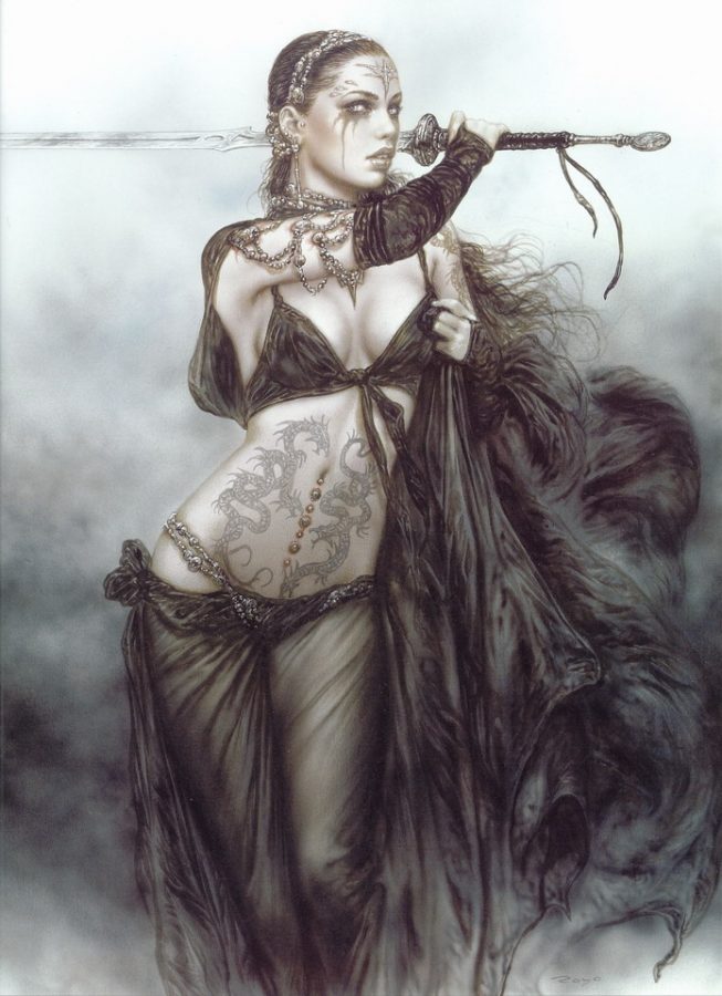 Artwork by Luis Royo