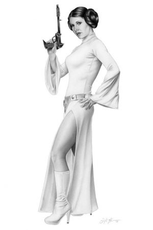 Princess Leia by Don Monroe