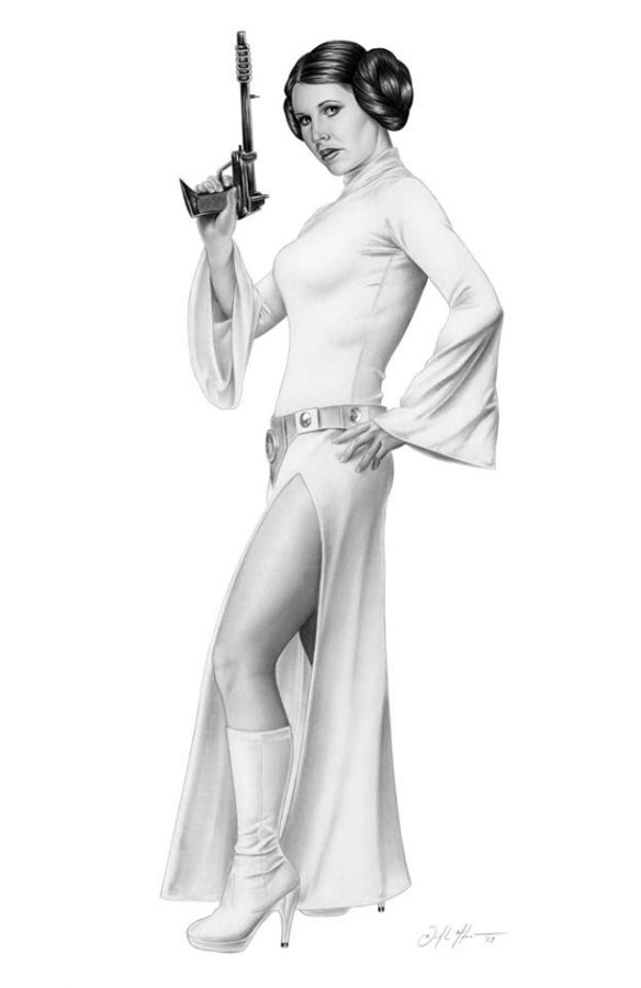 Princess Leia by Don Monroe