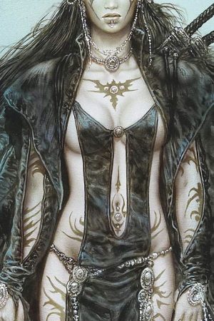 The Daughter of the Moon by Luis Royo