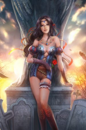 Illustration | Cover for zenescope by Jiuge