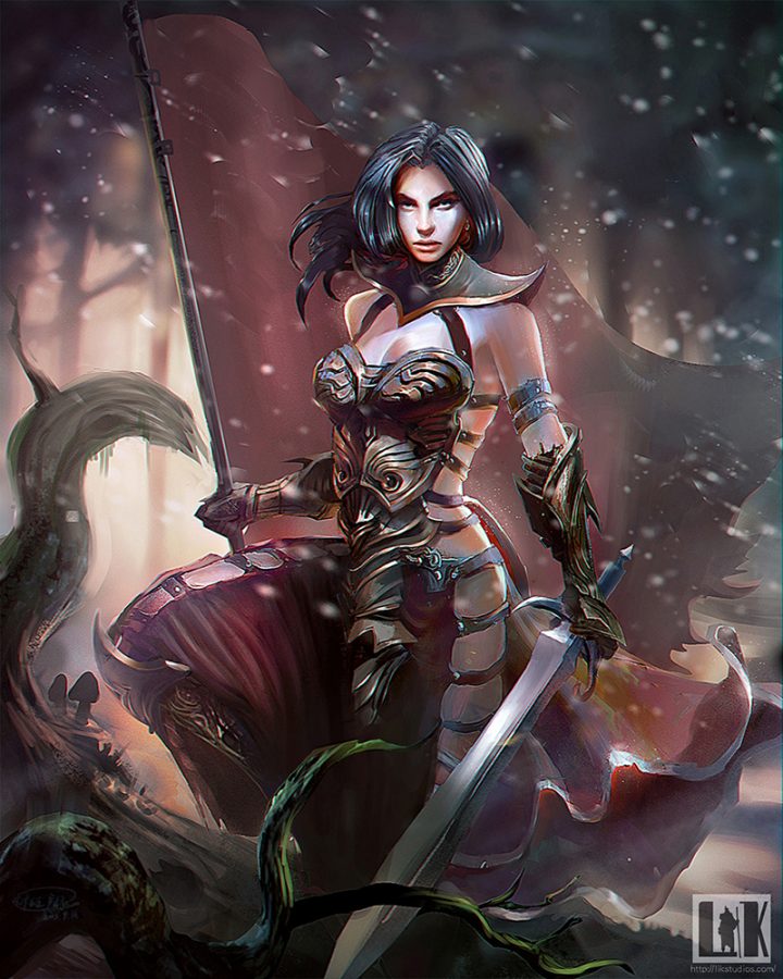 Woman Warrior – Oscar lv.1 by Watt277