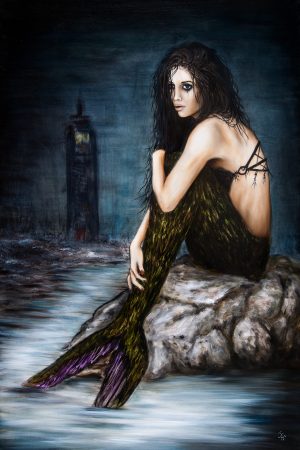 Mermaids | Mermaid oil painting by Justin Gedak