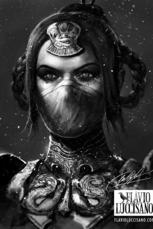 Princess Kitana by Flavio Luccisano