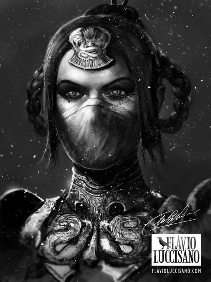 Princess Kitana by Flavio Luccisano