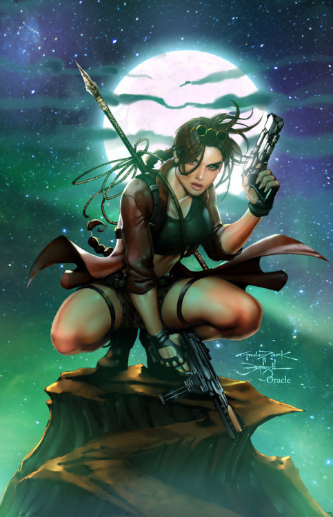 Lara Croft by Andy Park & Mystic-Oracle