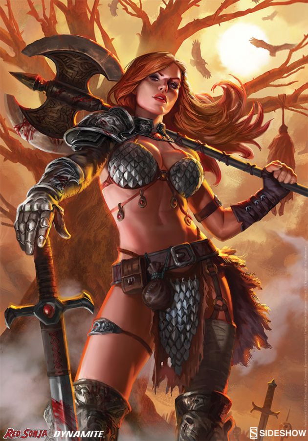 Red Sonja Queen of Scavengers by Alex Pascenko