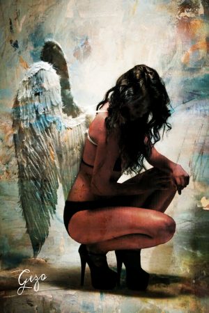 Angels / Demons | Digital art by GeZo