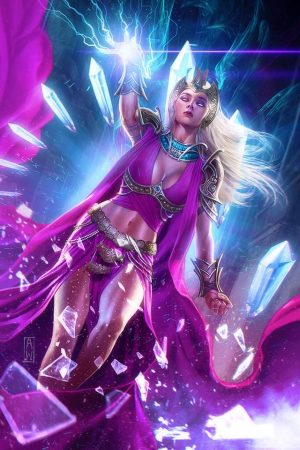 The Purple Witch by AdmiraWijaya