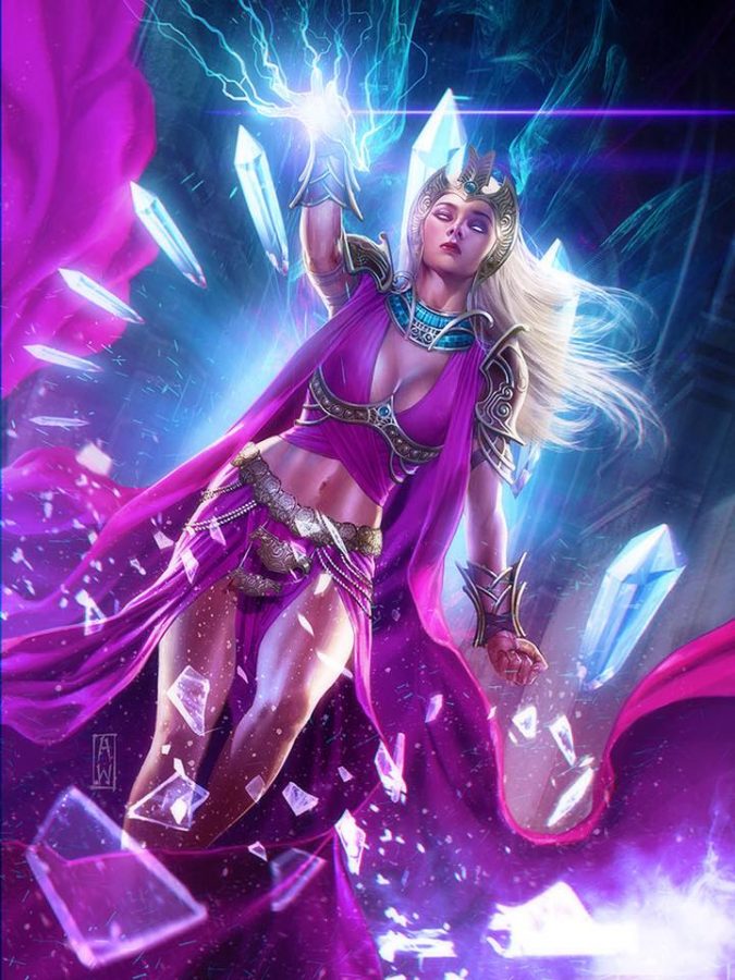 The Purple Witch by AdmiraWijaya
