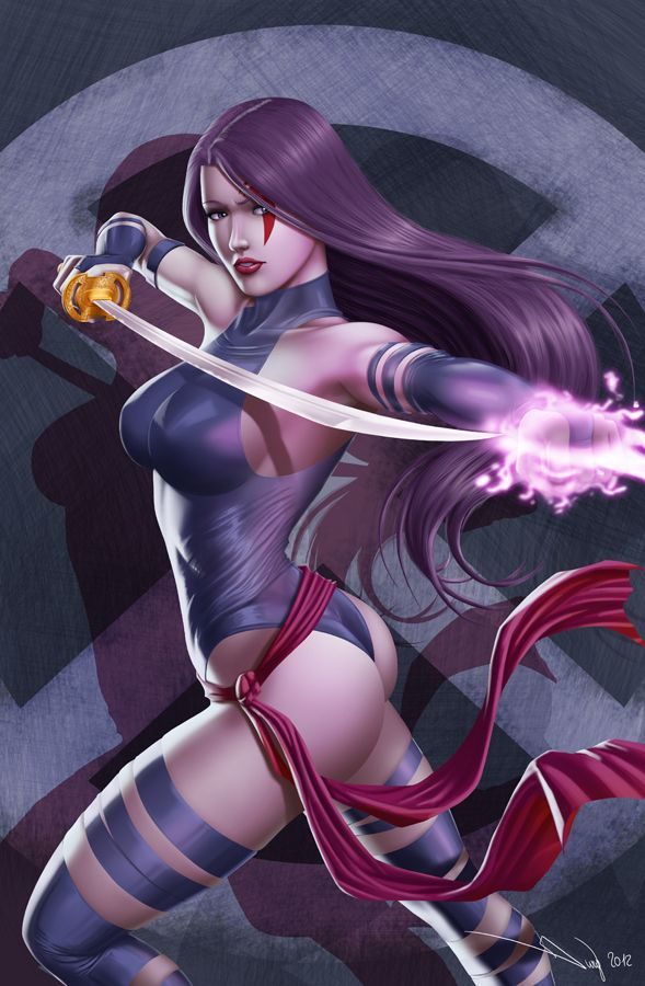 Psylocke by Iury Padilha