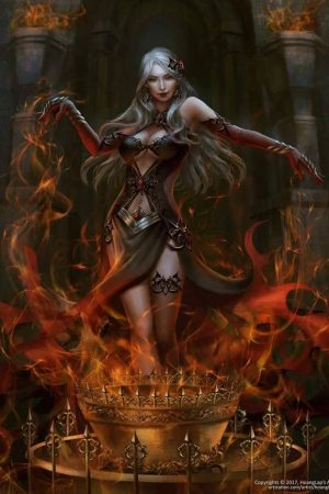 Flame Summoner Darci by Hoang Lap – (Solan)