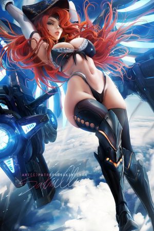 Sakimi Chan | Miss Fortune (LOL) by Sakimichan
