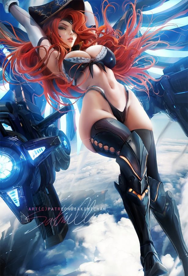 Miss Fortune (LOL) by #Sakimichan