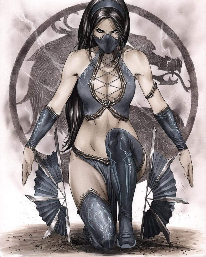 Kitana mortal kombat by eric basaldua