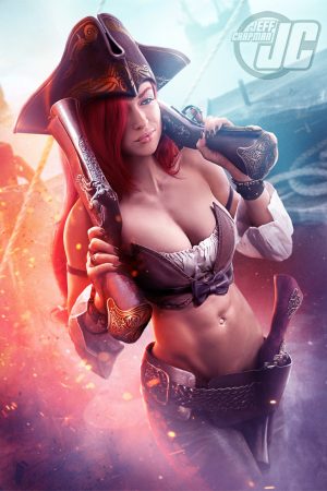 Illustration | Miss Fortune - League of Legends by Jeff...