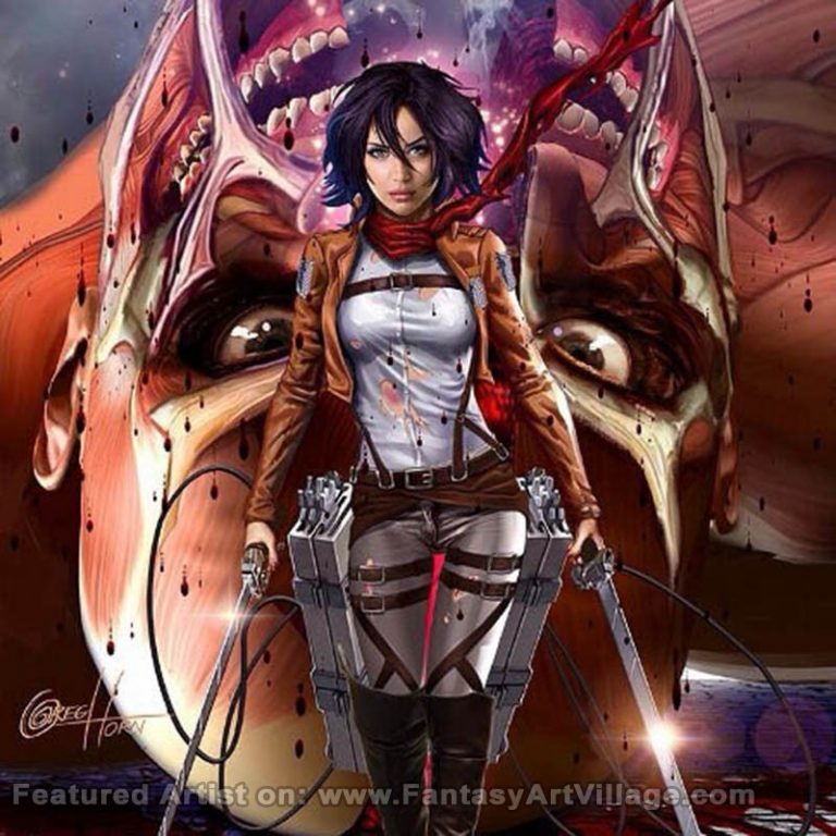 Mikasa Ackerman by Greg Horn