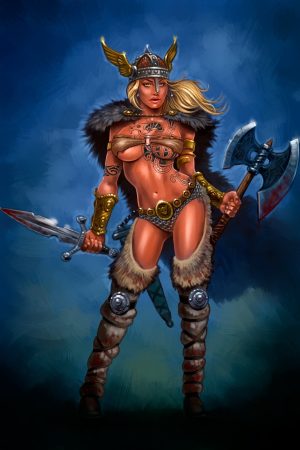 Illustration | Viking Warrior by Javier Martinez Sanche...