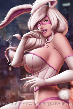 Gotham Girls: White Rabbit by Iury Padilha