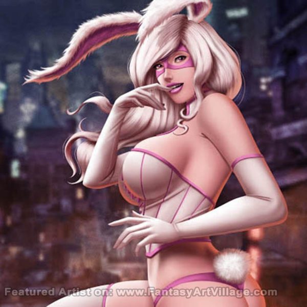 Gotham Girls: White Rabbit by Iury Padilha