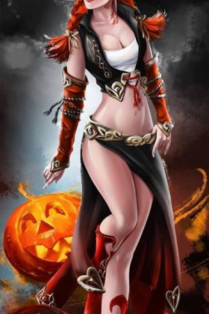 Halloween Witch by Kajenna