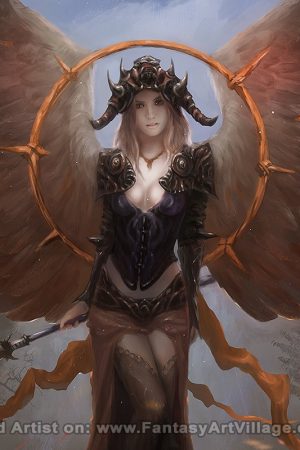 Angels / Demons | Artwork by Kirill Repin (Repin K)
