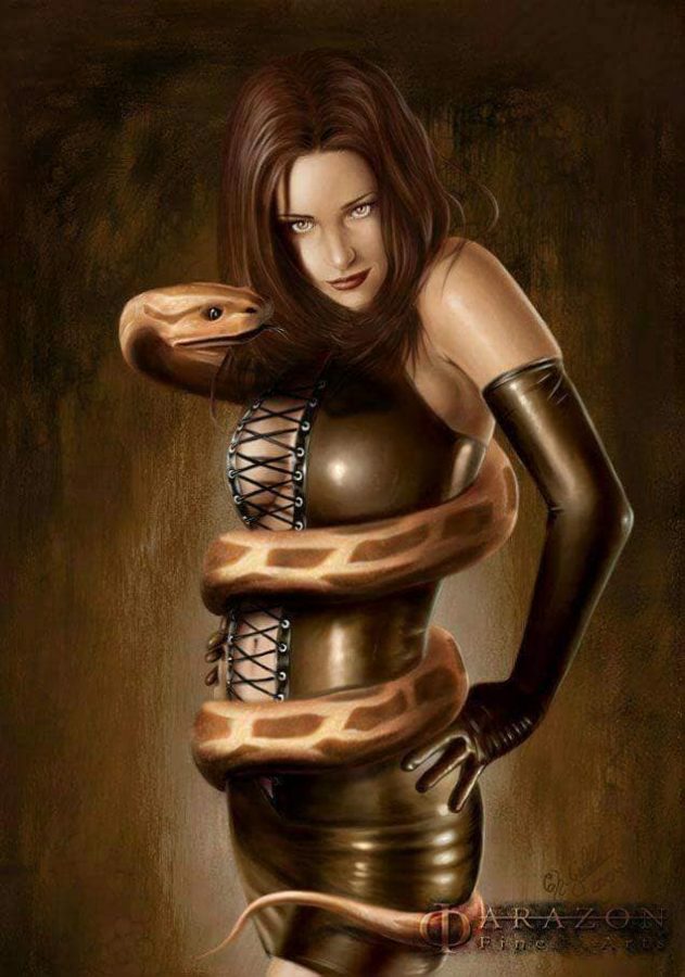 Mistress of the Snake II by Christian Goebbels