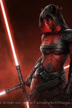 Sister of Darth Maul by Istvan Danyi