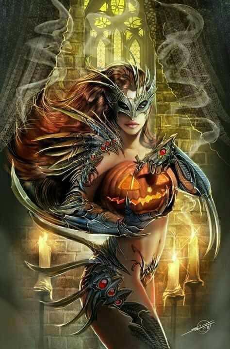 Witchblade Halloween variant by Nebezial