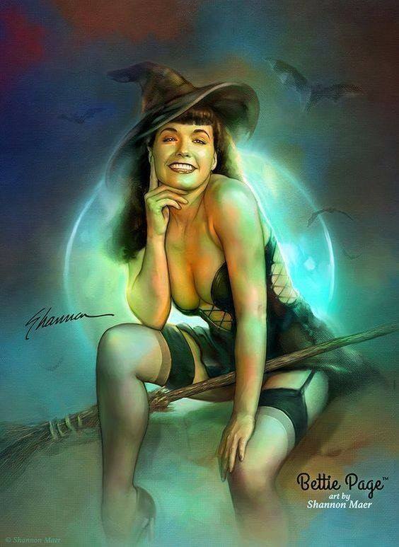 Bettie Page: Spellbound by Shannon Maer