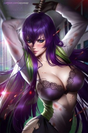 Illustration | Saeko (HOTD) by AyyaSAP