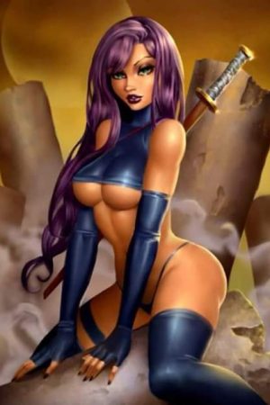 Warriors / Pirates | Thick Psylocke by Deacon Black